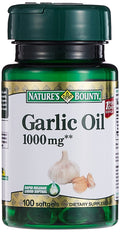 Nature's Bounty Garlic Oil (1000 mg)
